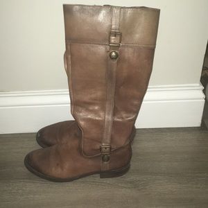 Arturo Chiang Leather Riding Boots